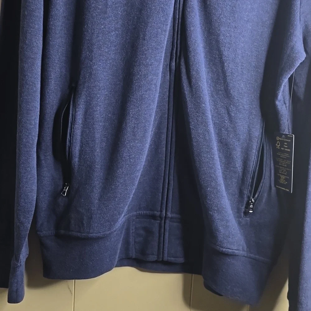 Polo Ralph Lauren Mens Double Knit Luxury Jersey Full Zip Sweater  Medium - Picture 5 of 12